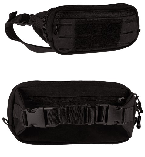 Сумка поясная LASER CUT Mil-Tec, цвет Black 2