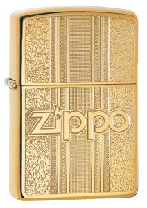 Зажигалка Zippo Classic, цвет золотистый