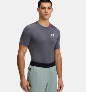 Футболка компрессионная HG Comp SS Under Armour, цвет Castlerock