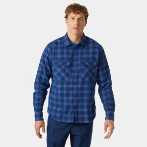 Рубашка LOKKA ORGANIC FLANNEL HH, цвет Ocean Class