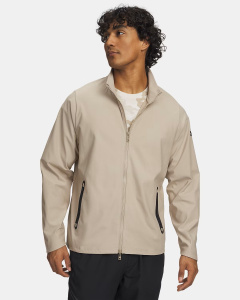 Толстовка Unstoppable Non-Hood FZ Under Armour, цвет City Khaki Black