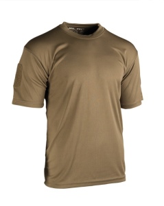 Футболка тактич. Quick Dry Mil-Tec, цвет Dark Coyote