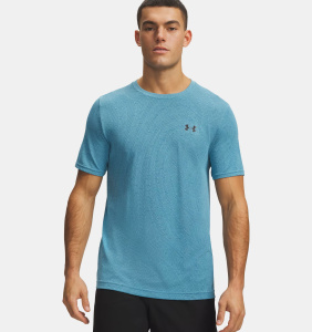 Футболка Vanish Seamless Novelty Under Armour, цвет Blue Haze Black