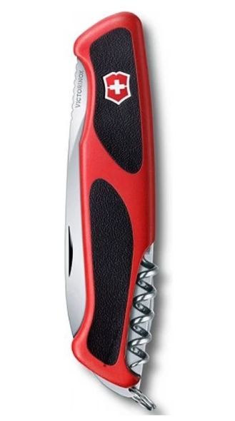 Нож перочинный Victorinox RangerGrip 55, цвет красныйчерный 6