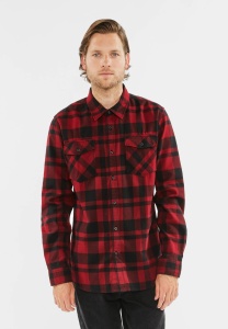 Рубашка Austin Vintage, цвет Red Check 2