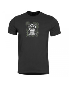 Футболка Ageron NATURE EXPLORER Pentagon, цвет Black
