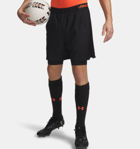 Шорты Vanish Woven 2in1 Under Armour, цвет Ultimate Black