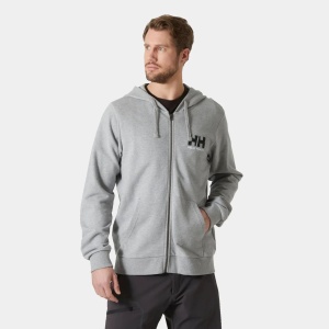 Толстовка LOGO FULL ZIP 2.0 HH, цвет Grey Melange
