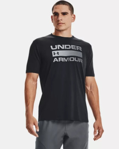 Футболка Team Issue Wordmark Under Armour, цвет Black