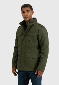 Куртка Brent Vintage, цвет Dark Olive модель