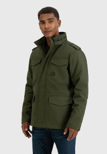 Куртка Brent Vintage, цвет Dark Olive модель