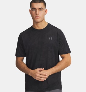 Футболка Tech Vent Jcqrd Under Armour, цвет Black Anthracite