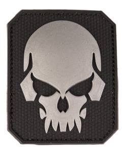 Патч 3D SKULL Mil-Tec (8x6.5), цвет Black (2)