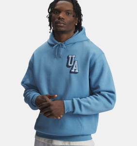 Толстовка Icon Flc Graphic Under Armour, цвет Blue Smoke