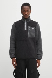 Кофта M Yumiori 1 4 Zip TNF, цвет Black Asphalt Grey Monument Grey