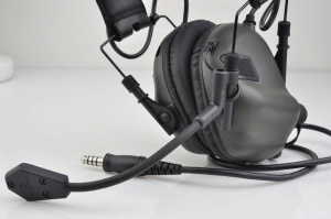 Наушники активные Earmor ME5, цвет Green 2