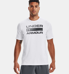 Футболка Team Issue Wordmark Under Armour, цвет White