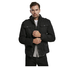 Куртка BRITANNIA Winter Brandit, цвет Black мод