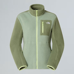 Кофта W Yumiori Full-Zip Fleece TNF, цвет Slate Moss Bark Mist AS