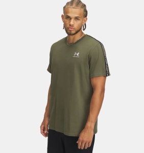 Футболка Icon HWT Tee Taping Under Armour, цвет Green
