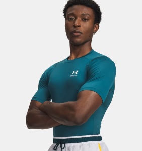 Футболка компрессионная HG Comp SS Under Armour, цвет Rack Green