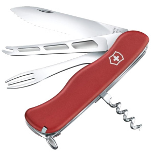 Нож Victorinox Cheese Master, 111мм, красный