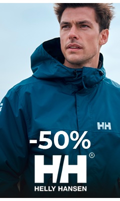 - 50% на весь "Helly Hansen". Количество товаров ограничено.