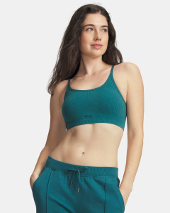 Топ W Seamless Cotton Low Under Armour, цвет Rack Green Arden Green