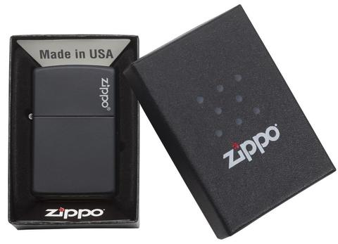 Зажигалка Zippo ZL Black Matte, цвет черный, матовый 4