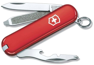 Нож-брелок Victorinox Classic Rally красный (0.6163)