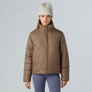Куртка W Siurana TNF, цвет Mocha Brown Mushroom Grey
