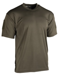 Футболка тактич. Quick Dry Mil-Tec, цвет Olive