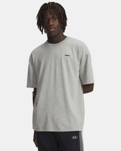 Футболка Heavyweight OS Logo Wash Under Armour, цвет Titanium White