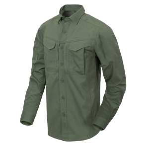 Рубашка DEFENDER MK2 Long Sleeve Helikon, цвет Olive Green по низким ценам — Интернет-магазин «ВОИН»