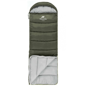 Спальный мешок Naturehike U150 220х75см, цвет зеленый