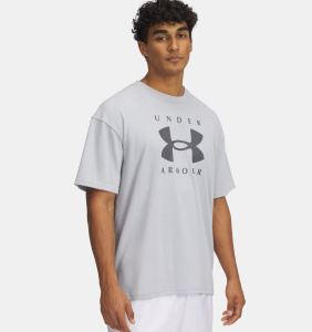 Футболка Heavyweight OS Branded Under Armour, цвет Gray