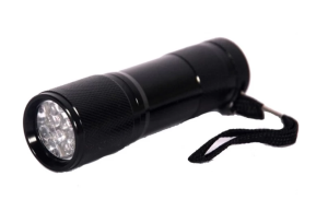 Фонарь ультрафиолетовый 9 диодов 395 нм