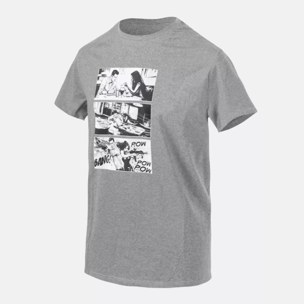 Футболка Combat Date Helikon, цвет Mid Grey Melange 2