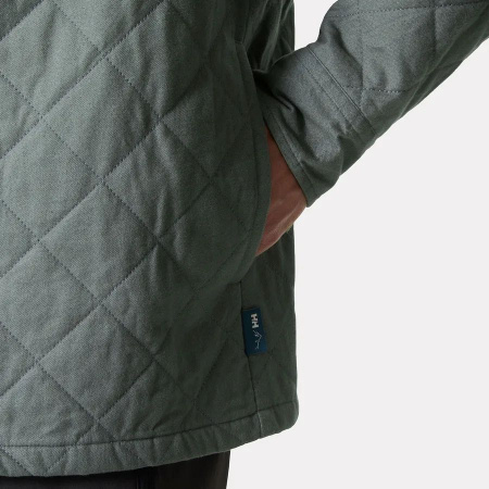 Рубашка ISFJORD INSULATED HH, цвет Grey Cactus 4