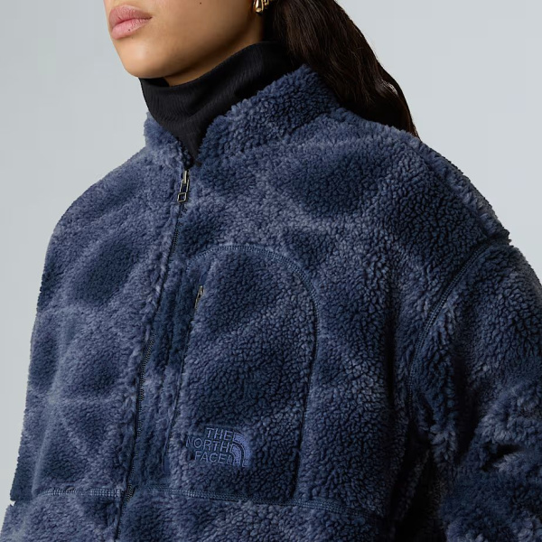 Кофта W Extreme Pile Printed Fleece TNF, цвет Summit Navy Sun 5