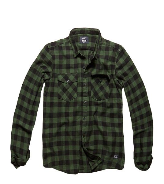 Рубашка Harley Vintage, цвет Green Check