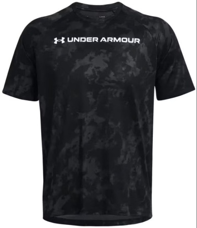 Футболка Tech ABC Camo Under Armour, цвет Black 3