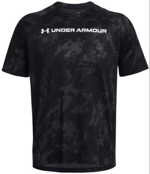 Футболка Tech ABC Camo Under Armour, цвет Black 3