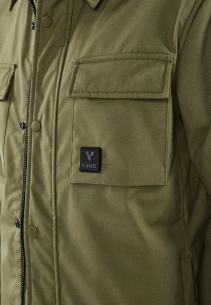 Куртка-рубашка Viatt Vintage, цвет Taupe 4