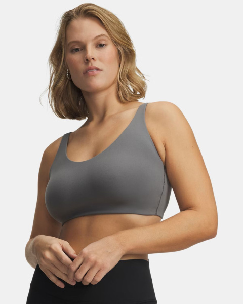 Топ W Motion Low Under Armour, цвет Clay Green Titanium 7