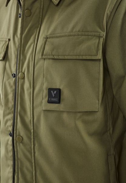 Куртка-рубашка Viatt Vintage, цвет Taupe 4