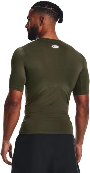 Футболка компрессионная HG Comp SS Under Armour, цвет Green 2