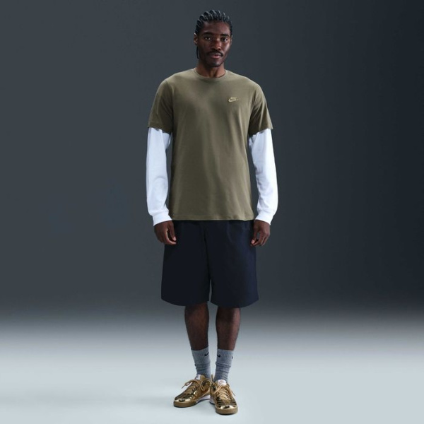 Футболка M NSW Club Nike, цвет Medium Olive Parachute Beige 3