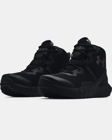 Полуботинки Micro G Valsetz Mid Under Armour, цвет Black 4