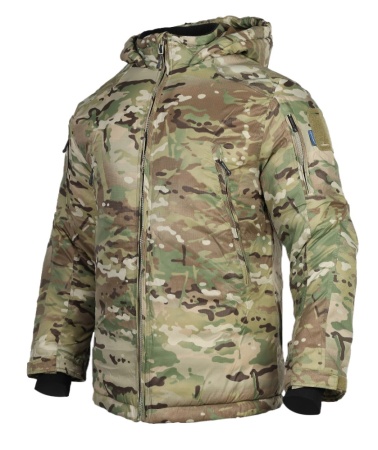 Куртка Blue Label Arctic Fox Polar Cotton Clothe, цвет Multerrain на белом фоне